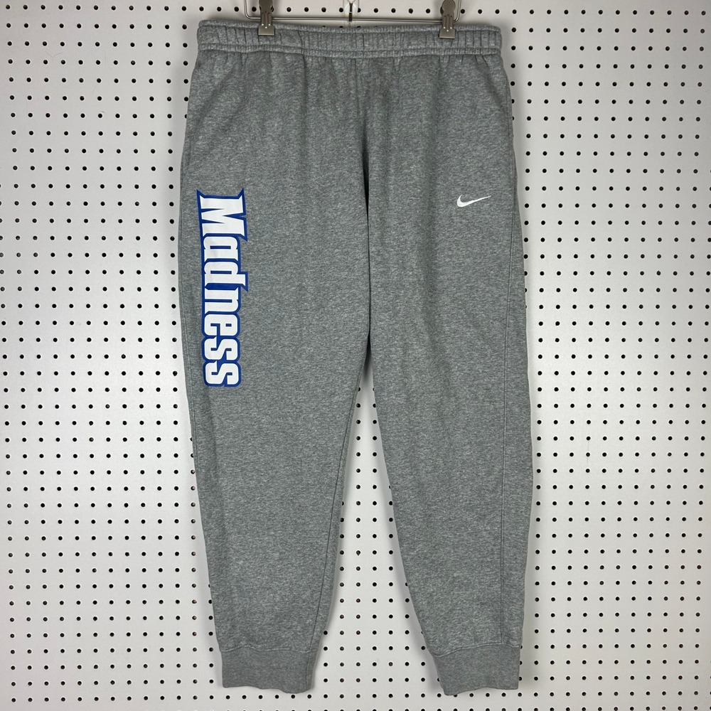Nike Memphis Madness XL Gray Fleece Jogger Sweatpants Penny Basketball Training